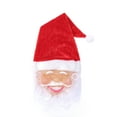 thumbnail image 4 of ITFABS Christmas Santa Claus Mask, Latex Santa Claus Overhead Cover, 4 of 8