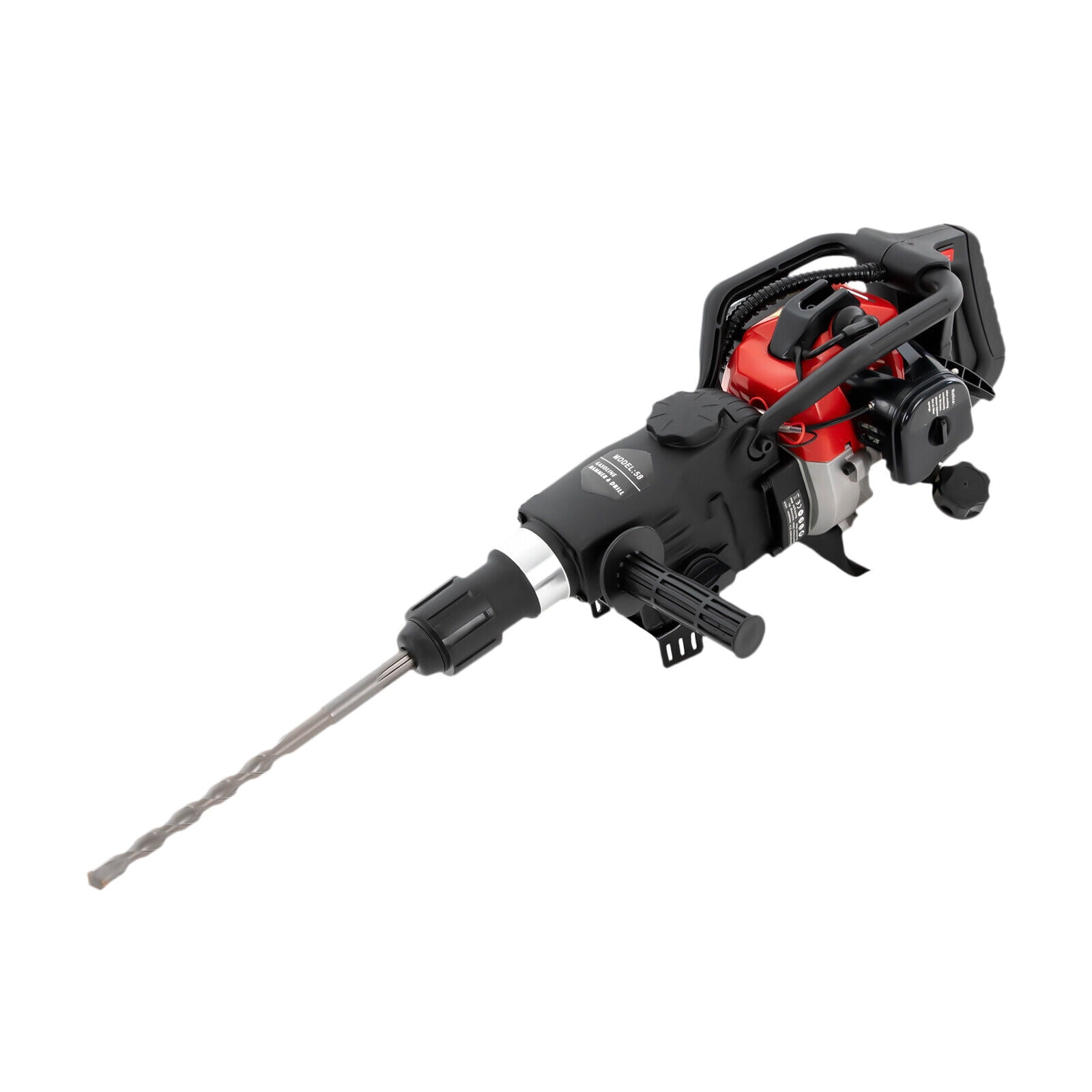DENEST 32.7cc 2 Stroke Gas Powered Demolition Jack Hammer Concrete Breaker Punch Drill
