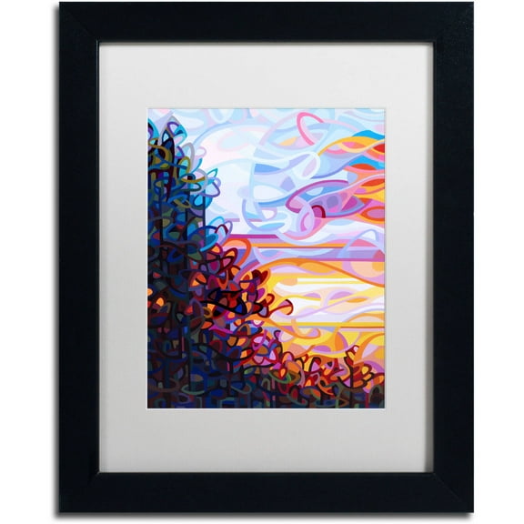 Mandy Budan 'Crescendo' Matted Framed Art