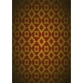 thumbnail image 1 of Ahgly Company Machine Washable Indoor Rectangle Transitional Dark Bronze Brown Area Rugs, 7' x 10', 1 of 7