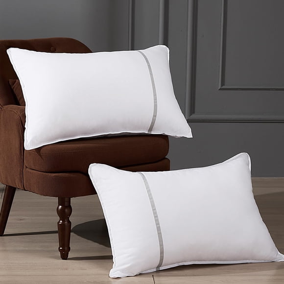 Juego de 2 almohadas MUFEW de tamaño estándar, tamaño mediano