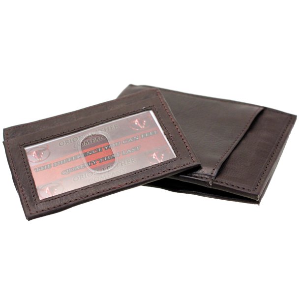 Paul & Taylor Mens Bifold Wallet Genuine Leather Removable ID Cover