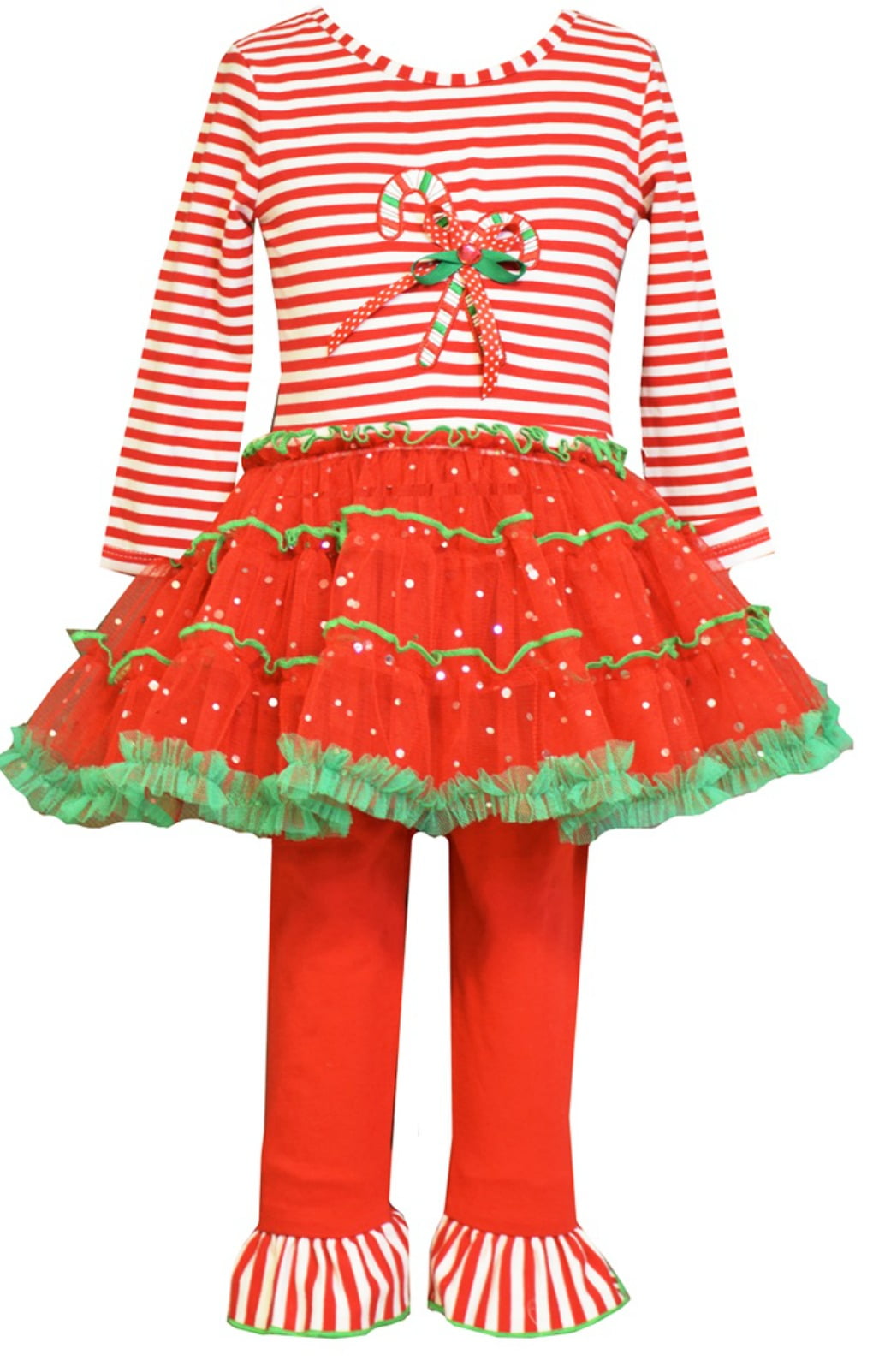 bonnie jean candy cane dress