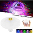 thumbnail image 2 of Luz flotante de color para piscina, luz de baño de discoteca, luz LED sumergible IP68, luz LED subacuática con 7 modos para baño, piscina, spa, luces sumergibles (1 pieza) JAMW Sencillez, 2 of 5