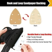 48x Mouse Detail Sander Sanding Paper Pads 60 80 120 220 320 400 Grit Sandpaper