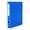 Blue, variant on 3 Ring View Binder with Clear Cover, A4 Plastic File Folder, Refillable 3 Hole Round Ring Binder for Documents, Supplies, Office Organization, Scrapbook Storage, Black, 1 Count