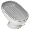 thumbnail image 4 of HOMEMAXS Washbasin Soap Dish with Suction Cup Bar Self-draining Soap Dish Sink Soap Holder, 4 of 8
