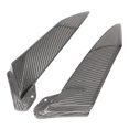 thumbnail image 3 of Black Carbon Tank Side Fairing Panel Gas Tank Cover for Yamaha YZF R1 2002-2003, 3 of 5