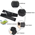 thumbnail image 2 of PinesC Elastic Calf Compression Bandage Sleeve Wrap for Calf Pain Relief Lower Leg Compression Support Shin Splint Guard Adjustable Plus Size Black Large (Black) Black Large, 2 of 4