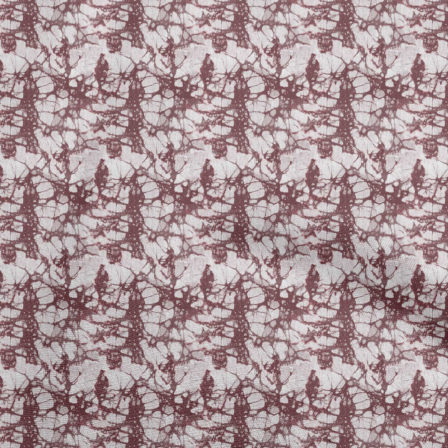 Red - Hand Batik Print Cotton Fabric 18 main image 1