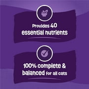 Purina Friskies Surfin and Turfin Dry Cat Food Flavors of Chicken, Whitefish, Salmon and Filet Mignon, 22 lb Bag