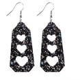 thumbnail image 1 of Minnieouse Pendientes Cuero Labio Oreja Cuelga En forma de corazón Joyería hueca Adornos de aretes Favores de fiesta Regalo de San Valentín Boda Ropa, zapatos y accesorios Miscelánea tipo 13 Minnieouse AP010115-12, 1 of 6
