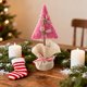 thumbnail image 4 of Felts Bells Bow Christmas Tree Tablecloth Decorative Ornament For Christmas Decoration Scene Setup, 4 of 6