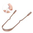 thumbnail image 1 of Raspador de lengua de acero inoxidable Lengua de metal Limpieza de aliento fresco Cepillo de dientes recubierto Higiene bucal Gao Jinjia LED, 1 of 2