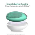 thumbnail image 5 of Sonic Facial Cleansing Brush, Soft Silicone Waterproof Face Cleanser Bamboo Charcoal Wireless, 5 of 5