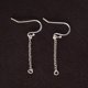 thumbnail image 2 of Conectores de joyería perfecl Ganchos de plata de ley 925, 2 of 6