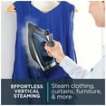 thumbnail image 6 of Rowenta Performance Steam Iron, Effortless Vertical Steaming, Blue, 6 of 8