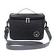 thumbnail image 1 of Inteprter Bolsa de almuerzo portátil, bolsas térmicas de papel de aluminio para alimentos, bolsa de mano multifunción para almacenamiento de Picnic Cocina y Comedor Negro M Inteprter HA067810-05, 1 of 6