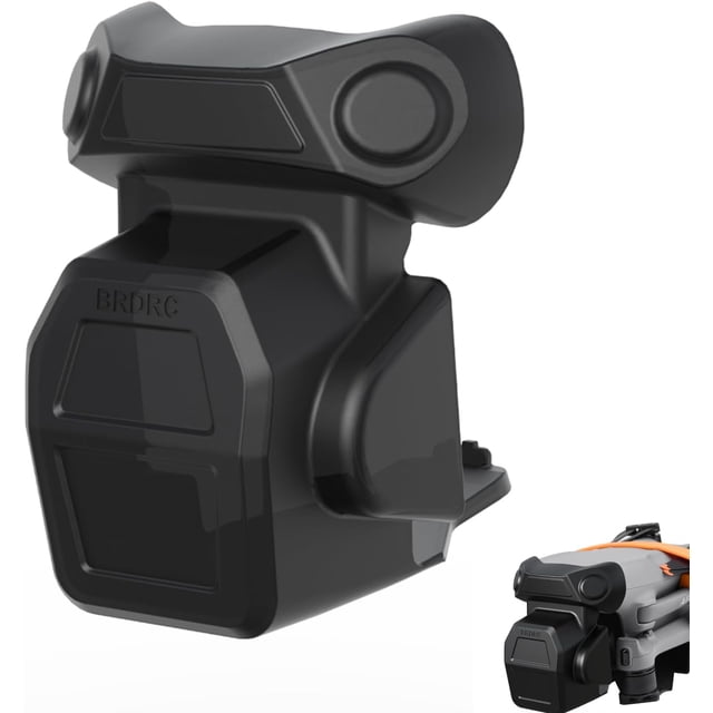 Protector de lente para dron DJI Air 3S, cubierta protectora de lente de cardán, cubierta antipolvo, mosquetón fijo, cubierta protectora de cardán, accesorios