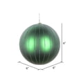 thumbnail image 2 of Adorno Navideño Bola Verde Esmeralda Mate con Purpurina 6 cm, 2 of 2