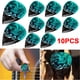 thumbnail image 1 of Resina Epoxi Púa Guitarra Northern Lights Collar Músico Colgantes (01), 1 of 9