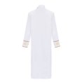 thumbnail image 5 of BELTNOV Men's White Priest Robe Halloween Costume Gold Cross Embroidered Clergy Cosplay Outfit Long Sleeve Church Minister Fancy Dress for Party White, 5 of 9