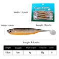 thumbnail image 3 of Wobbler Cebo Artificial Strising Fishing Lure Silicona Luros Suaves 4 Piezas Cola Paleta 95 Mm 4G Accesorios Pesca para Trucha Dulce, 3 of 6