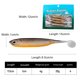 thumbnail image 3 of 4pcs Cola Paleta Señora Pesca Suave 95 Mm 4g Accesorios Cebo (), 3 of 3