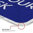 thumbnail image 6 of No Lifeguard On Duty Sign, Blue Pool Sign,, 6 of 8