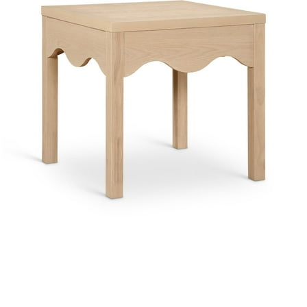 Meridian Furniture Fiora Natural Oak Veneer End Table