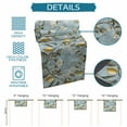 thumbnail image 7 of Hokiten Table Runners 60 Inches Long Dress Scarves, Summer Lemon Farmhouse Kitchen/Dining Table Runner, Small Coffee Tablerunners, Botanicals Floral Leaf Watercolor Blue 13x60 Inch, 7 of 7
