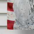 thumbnail image 4 of Carolines Treasures SC9629CHF White Toy Poodle with American Flag USA Flag Canvas House Size  Large multicolor, 4 of 4