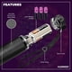 thumbnail image 4 of Linterna de luz negra UV KOBRA 395 nm 100 LED 18 W (rosa), 4 of 8