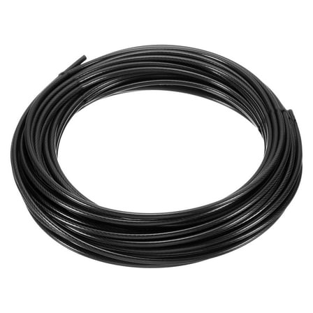 Uxcell 5/32" (4mm) 50ft (15M) 304 Stainless Steel Cable Wire Rope 7 x 7 Strands for Decking Railings