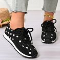 thumbnail image 5 of Elegant Autumn Printed Casual Sneakers for Women Effortless Style with Comfort Versatile Lace-Up Walking Shoes Breathable Flat Heels for Daily Leisure Travel Dates, 5 of 8