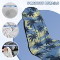 thumbnail image 6 of Uorisanigo Car Seat Towel Cover Protector Sweat Proof Portable Summer Coconut Tree Front Seat Protector Car Accessories Sweat Towel Bucket Seat Covers Universal for Auto Truck Van SUV, 6 of 8