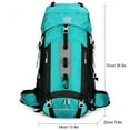thumbnail image 4 of Sac à Dos Imperméable de Randonnée 60L Sac à Dos de Randonnée Grande Capacité Sac à Dos de Camping, 4 of 7