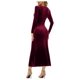 thumbnail image 4 of ZHAOCHENG Vestidos de terciopelo, vestidos de noche sexys, vestidos de fiesta, vestidos de cóctel., 4 of 5