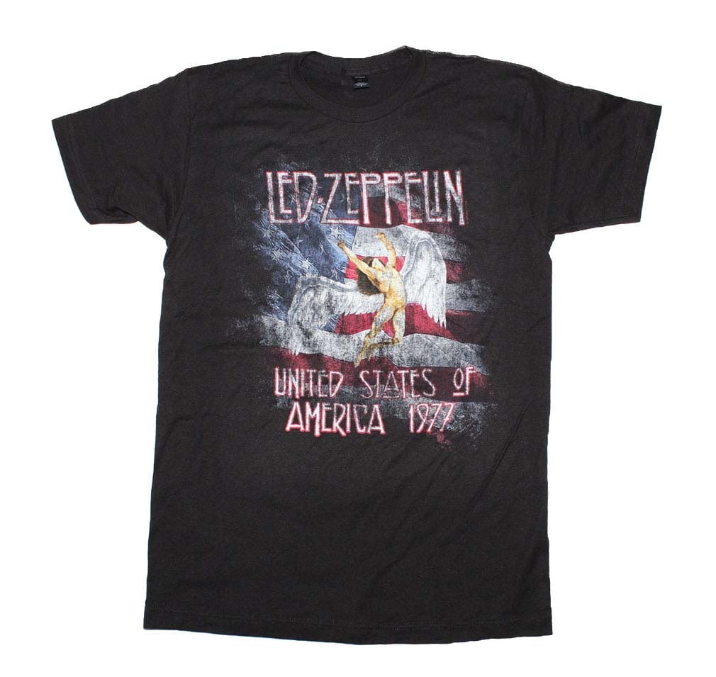 Led Zeppelin Icarus Flag T-Shirt All Sizes New
