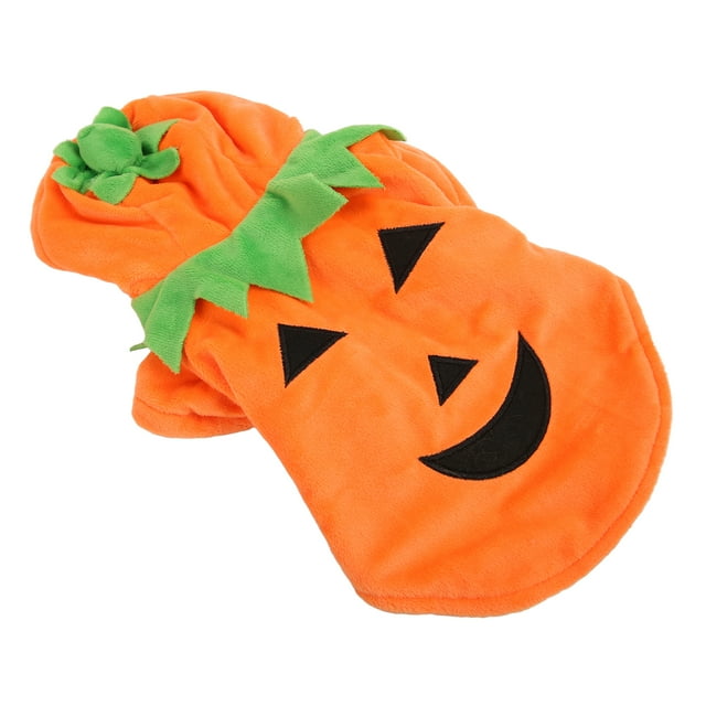 Pumpkin Dog Clothes, Eye Catching Colors Dog Autumn Clothes For Golden Retriever For Medium Large Dogs Orange L