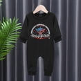 thumbnail image 1 of Tib Black Cody Rhodes Pesadilla Americana Logo Bebé Mameluco Primavera Otoño Innegable Niño Niña Bebés J, 1 of 3
