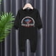thumbnail image 2 of Tib Black Cody Rhodes Pesadilla Americana Logo Bebé Mameluco Primavera Otoño Innegable Niño Niña Bebés J, 2 of 3