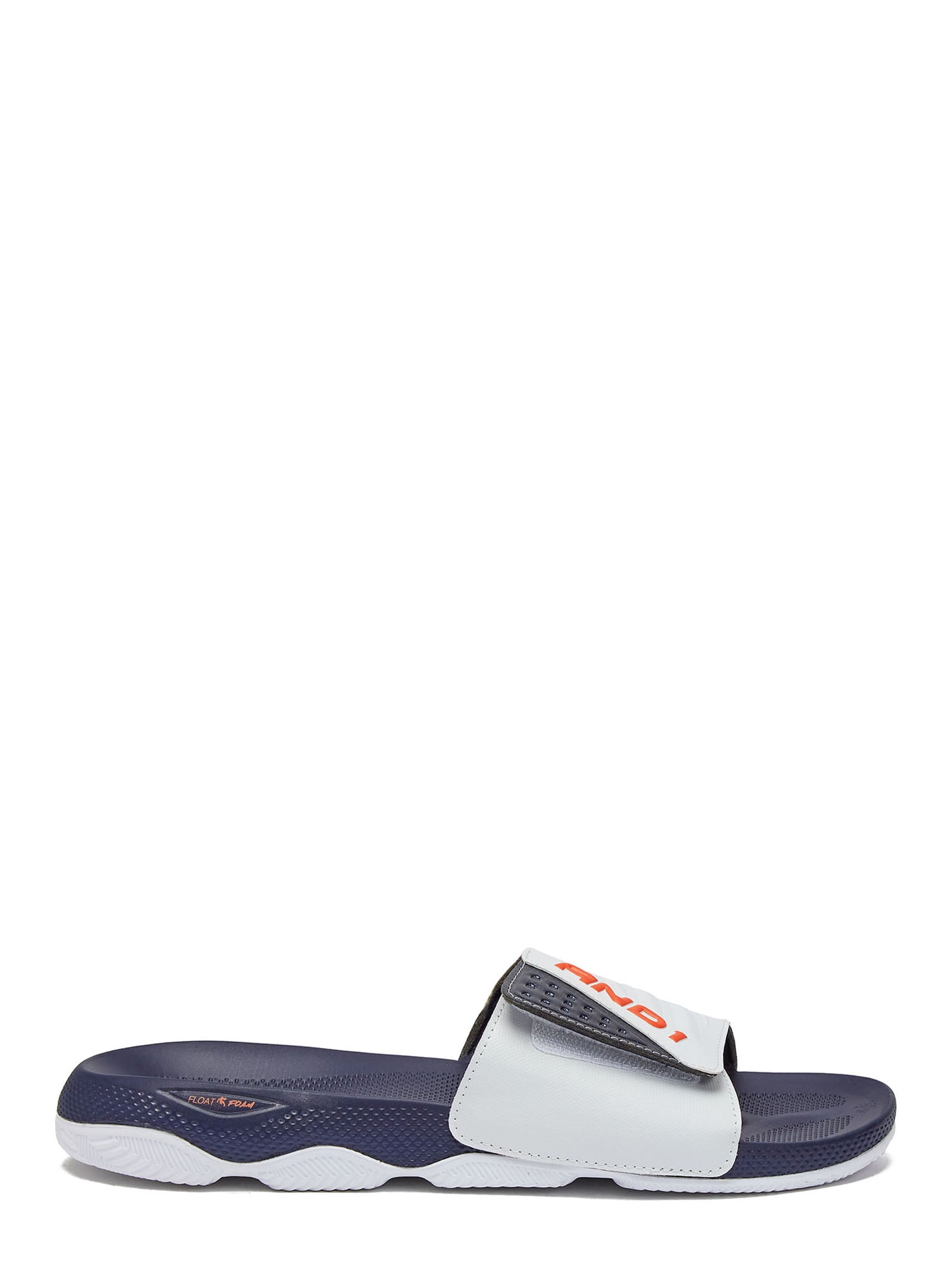 AND1 Men’s Swish 2.0 Adjustable Slide Sandals
