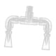 thumbnail image 3 of Kit de plomería para acuario con boquilla de salida de agua giratoria y sistema de flujo de agua transparente acrílico. Diámetro interior 25 mm, 3 of 7