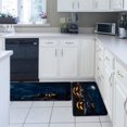 thumbnail image 4 of Kitchen Rug Mat Halloween Pumpkin, Set of 2, Anti-Fatigue Non-Skid Washable Kitchen Runner Rugs, Gothic Forest Soft Comfort Rug for Kitchen, Floor Home, Front of Sink, Laundry, 4 of 6