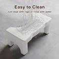 thumbnail image 6 of Premium Toilet Stool Squat for Adults, Non-Slip Squatting Poop Stool for Bathroom, Sturdy Pooping Stool, Portable Toilet Step Stool for Adult/Kids, 7 Inch Potty Foot Stool, 6 of 7