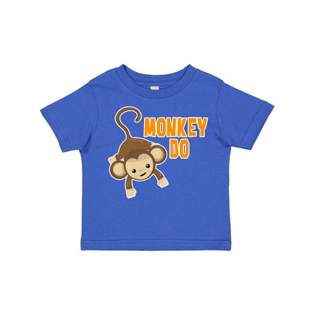 

Inktastic Monkey Do with Monkey Gift Toddler Boy or Toddler Girl T-Shirt