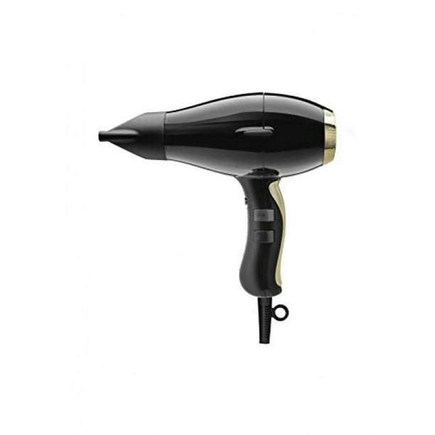 Elchim Elchim 3900 Ionic Ceramic Hair Dryer, Black and Gold Walmart