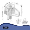 thumbnail image 4 of Soportes para estantes RiseQuintador de metal de 5 mm, 50 piezas, 4 of 6