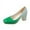 Green, variant on Women's Heels Chunky Block Heels Square Closed Toe Low Heels Dress Shoes Comfortable Wedding Party Office Pumps Shoe Pink Mothers Day Gifts